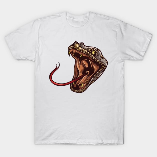 Snake T-Shirt by nissiu